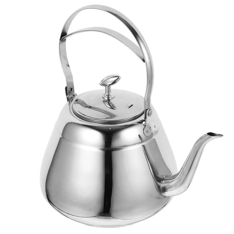 Stainless Steel Tea Kettle Spill Resistant Design For Home Restaurant Kitchen Use - Image 2