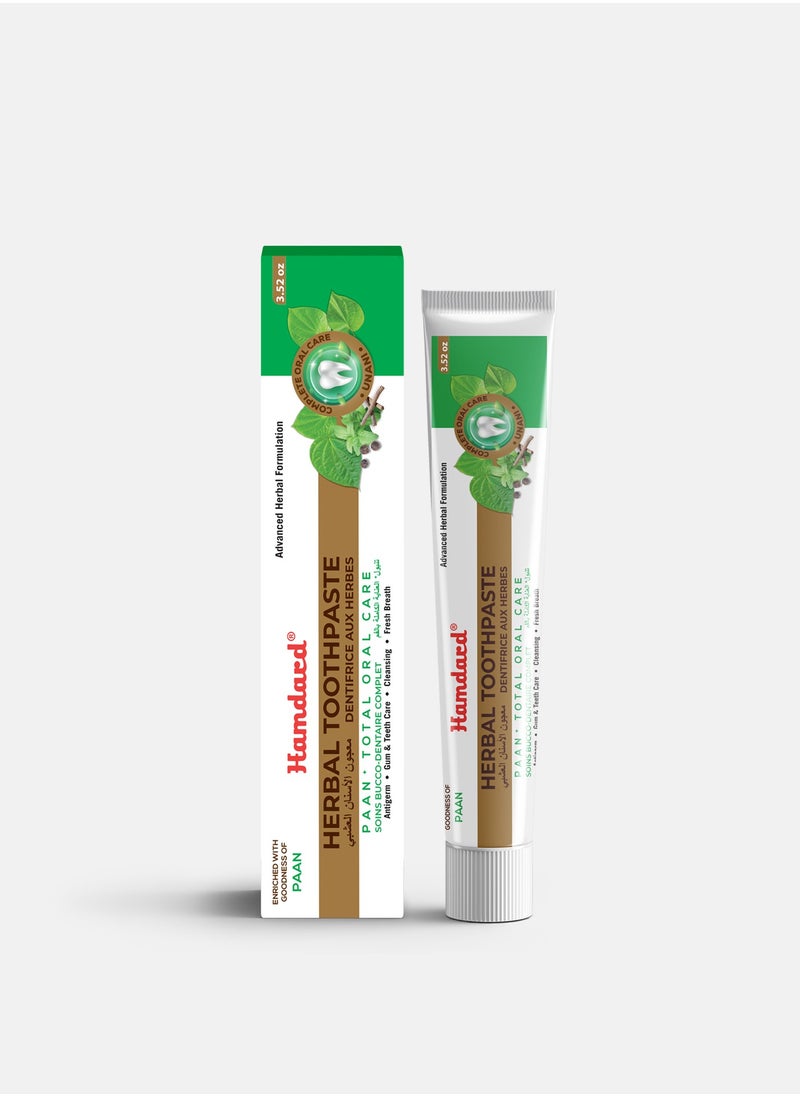 Paan Total Odor Care Toothpaste 100g Pack of 4