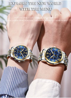 FNGEEN Men's business steel band waterproof watch  - Image 2