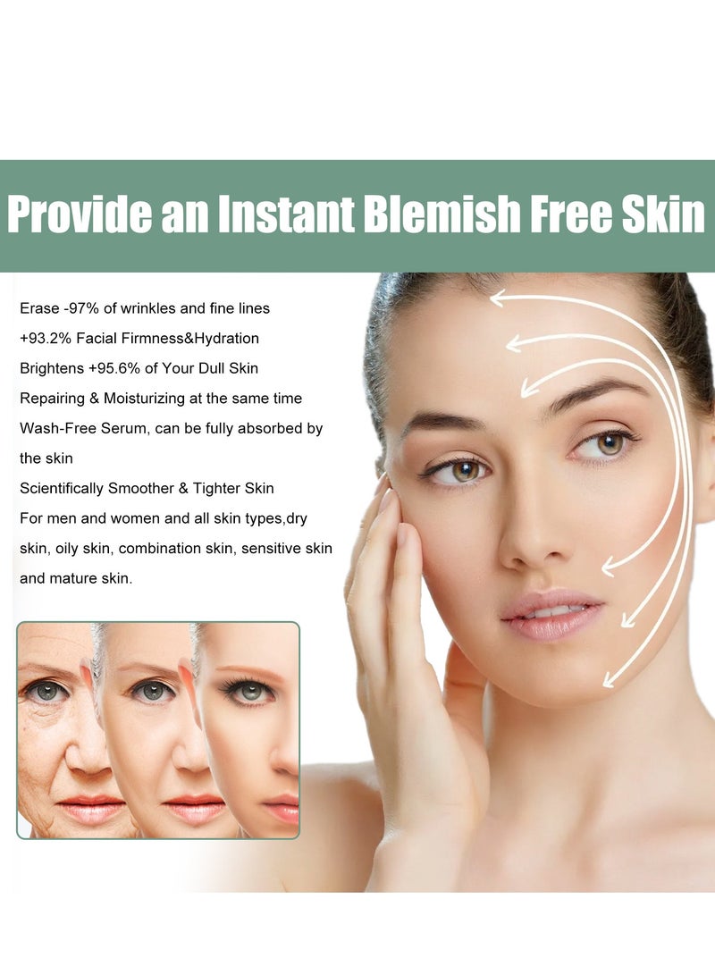 إيلهو مصل يومي لتعزيز الكولاجين وحمض الهيالورونيك -97% تخلص من التجاعيد العميقة والبقع الداكنة ومقاوم للشيخوخة - Image 3