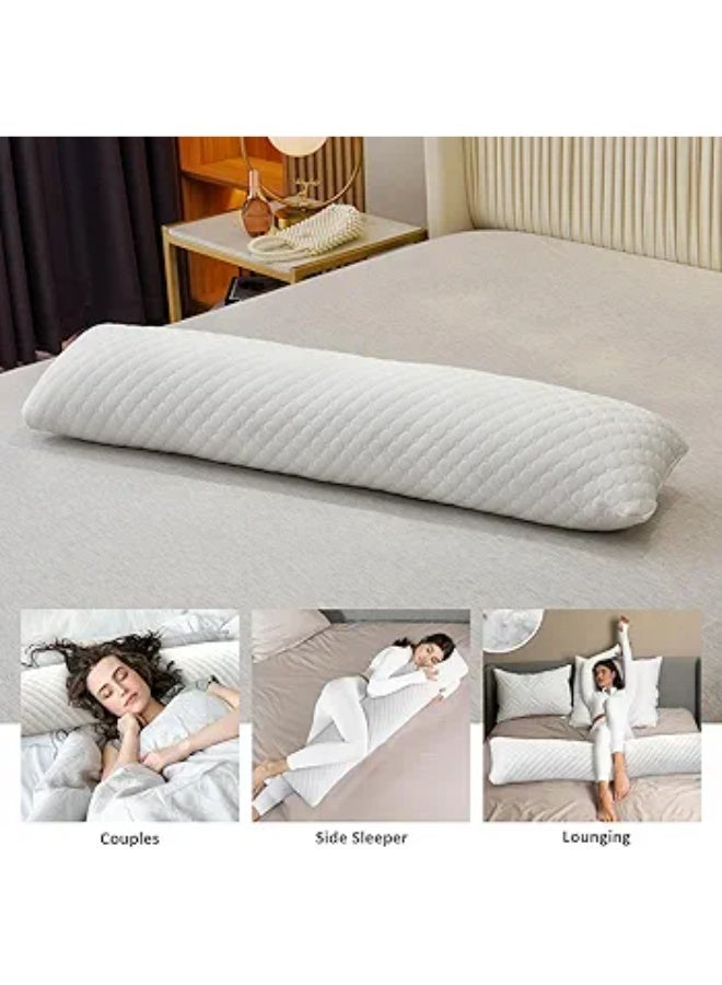 ارينا مخدات ميموري تقليدية مقاس90*40*13 cm مصممة لتحسين صحة النوم ومعالجة مشاكل العمود الفقري والرقبة. - Image 1