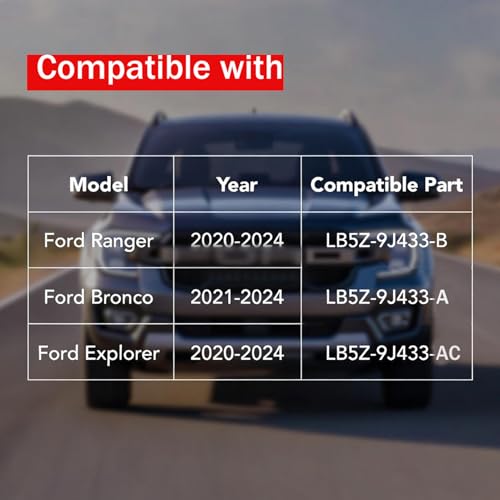 agpanda Exhaust Gas Recirculation Valve Vacuum Solenoid Assembly Compatible with Ford Ranger 20202025 Bronco Explorer DPFE Sensor Assembl Replace Dorman601553 LB5Z9J433B LB5E9J433AC LB5Z9J433A - Image 3