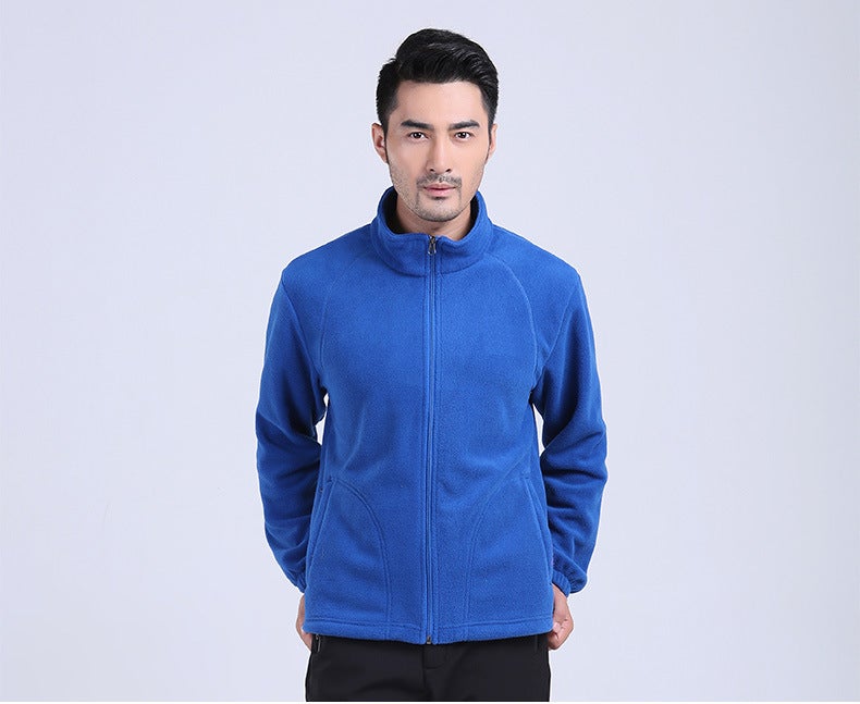 Outdoor Fleece Clothes Warm Sweatshirt Winter Work Clothes Men'S And Women'S Outdoor Clothing Fleece Jacket Custom Printing - Image 5