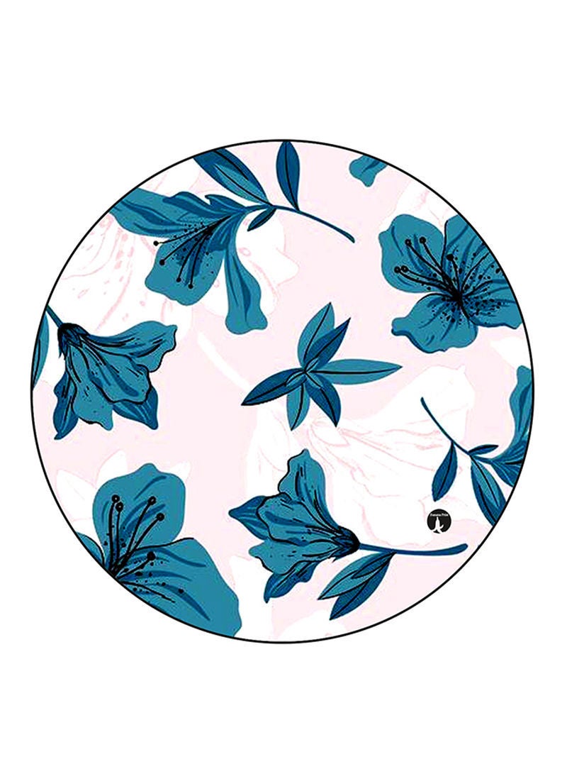 RKN Flowers Printed Mouse Pad  Multicolour