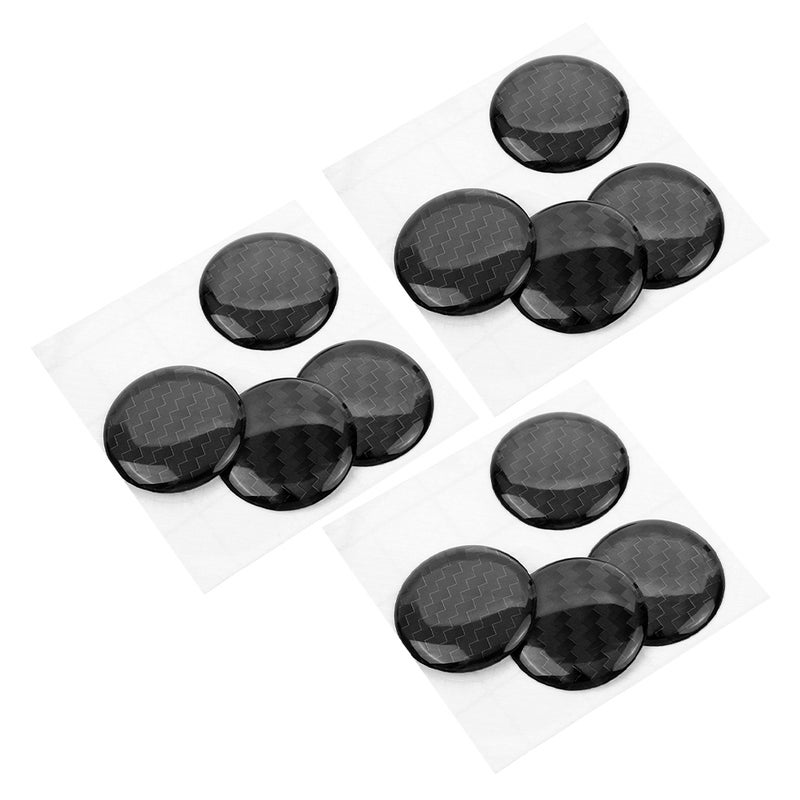 12pcs Car Door Lock Keyhole Cover Protectors Keyhole Decoration Decals Replacement Vehicle Keyhole Stickers Car Door Lock Decorative Covers - Image 5