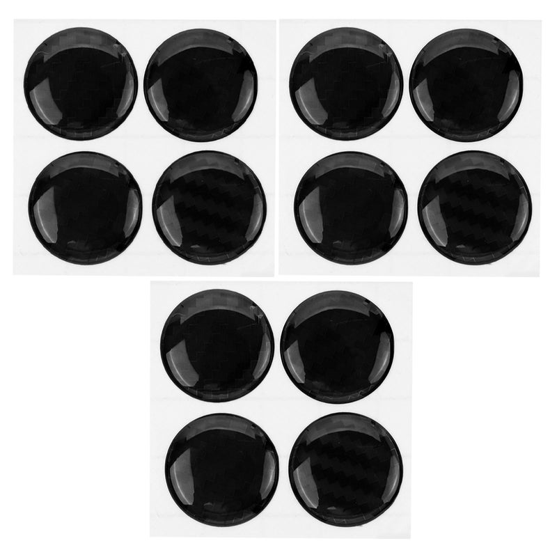 12pcs Car Door Lock Keyhole Cover Protectors Keyhole Decoration Decals Replacement Vehicle Keyhole Stickers Car Door Lock Decorative Covers - Image 4
