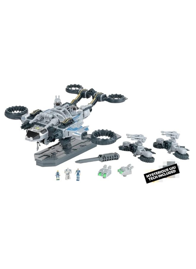 â€” Trident ST-33 Gunship â€” Building Construction Toy for Custom Building and Battle Play â€” for Ages 8+