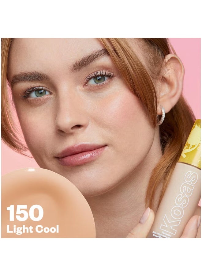 كوساس كريم أساس كوساس SPF 25 ريفيلر لتحسين البشرة - لايت كول 150 - Image 3