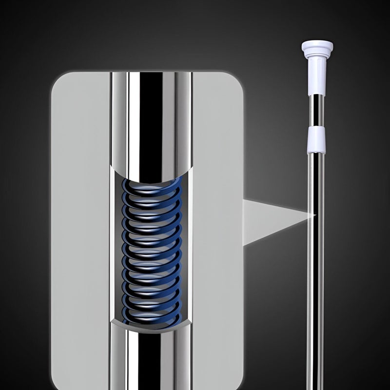 Elegant Curtain Rod - Sleek Design for a Contemporary Bathroom or Bedroom Environment - Image 4
