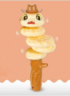 fashionhome Cute Cartoon Whistling Snake Toy Twisting Whistle Animal Toy Toddler Whistle Decompression Swinging Force Control Balance Toy Preschool Learning Educational Toy for Kids  - Image 4