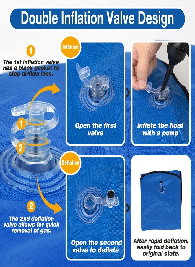 Pet Soft Dog Float Raft - Inflatable Dog Swimming Float for Summer (Paws) - Image 3