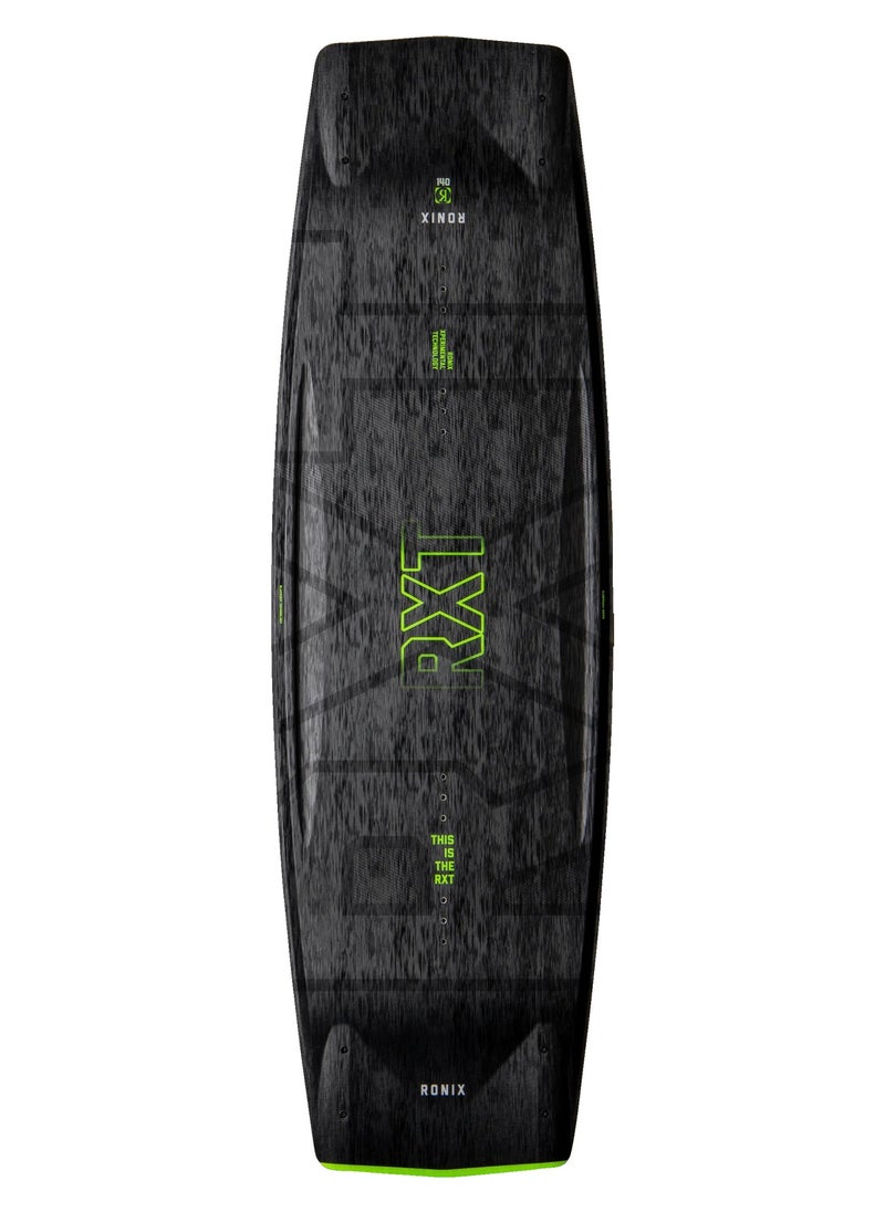 RONIX RONIX WAKEBOARDS - RXT BLACKOUT TECHNOLOGY BOAT BOARD (2024) - Black / GP Yellow  - Image 2