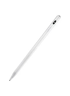 Pawa El Lapiz Series 2 in1 Universal Smart Pencil with Palm Rejection / Magnetic Absorption / Palm Rejection / Smooth Moving / Widely Compatible - White 