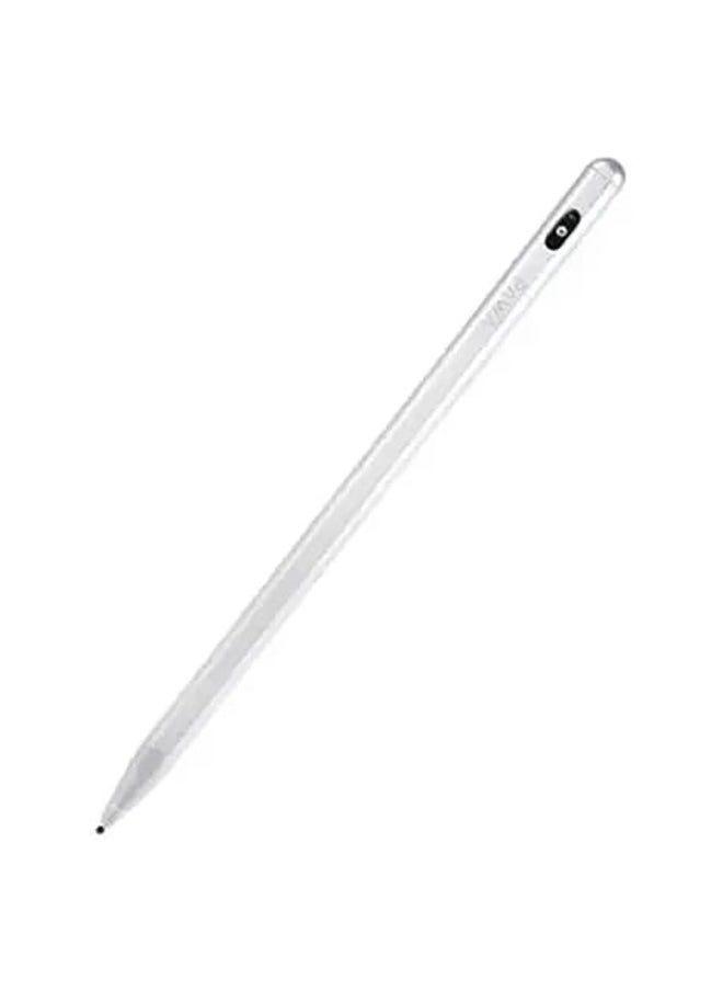 Pawa - El Lapiz Series 2 in1 Universal Smart Pencil with Palm Rejection / Magnetic Absorption / Palm Rejection / Smooth Moving / Widely Compatible - White - Image 1