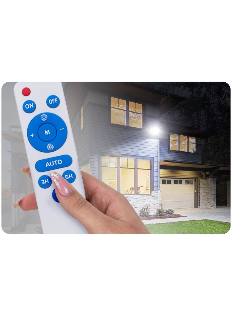 كشاف LED شمسي مقاوم للماء بقدرة 120 واط بمعيار IP65 مع جهاز تحكم عن بعد - Image 4