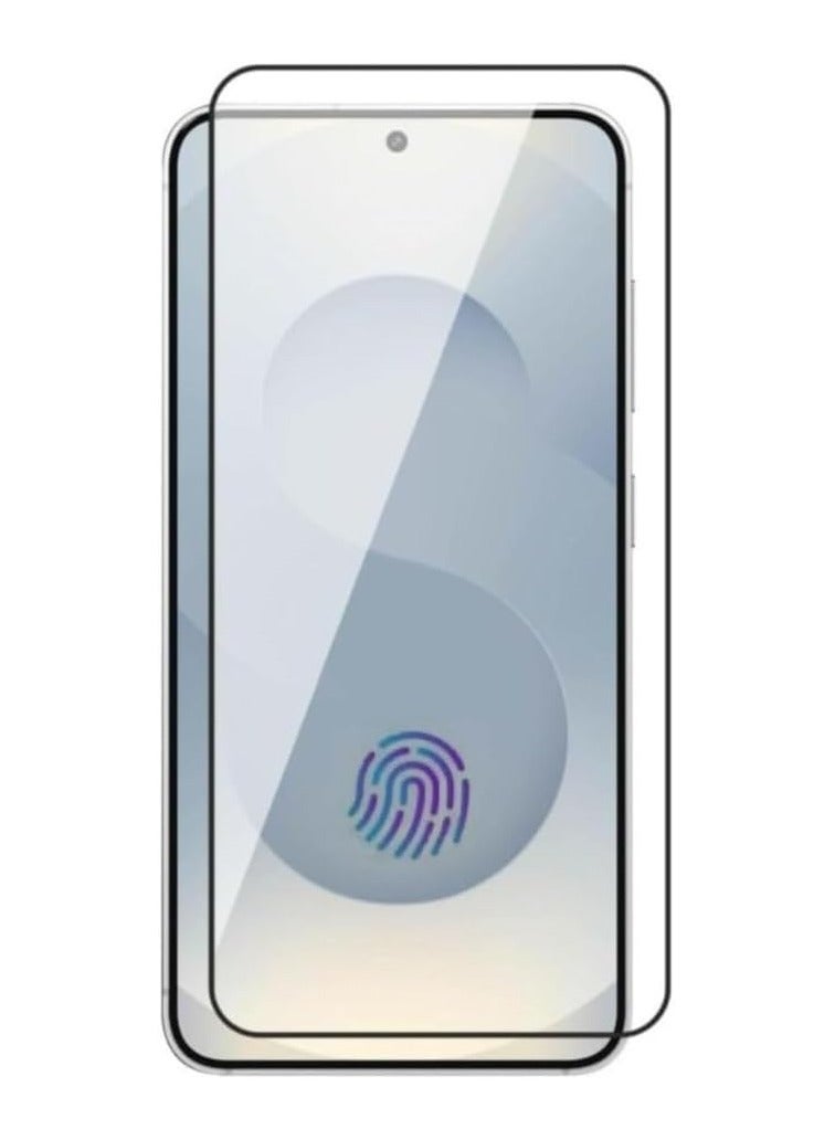 YJS Screen Protector for Samsung Galaxy S25 3D Full Coverage Anti-Scratch High Transparency Bubble-Free Tempered Glass Support Fingerprint Unlock Screen Protector For Samsung Galaxy S25 2025 - Image 1