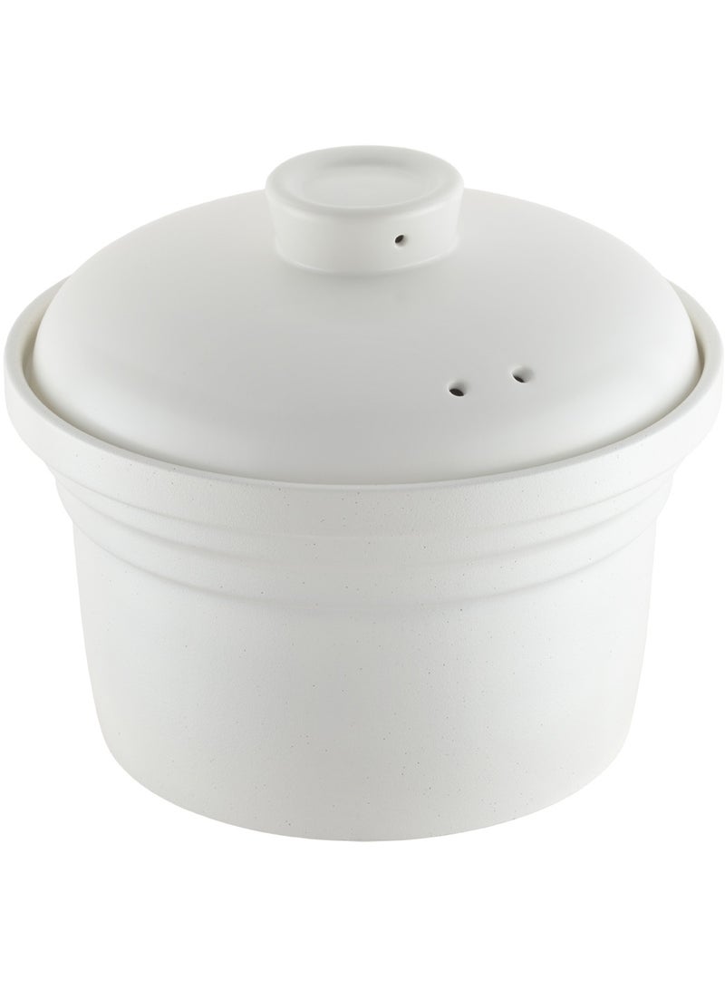 كاتلر Catler Ceramic Rice Cooker  CR 600 , 2.5L – Donabe-Style Inner Ceramic Bowl, 6 Automatic Programs, Digital Touch Display, 24-Hour Preset, Keep Warm Function - Image 4