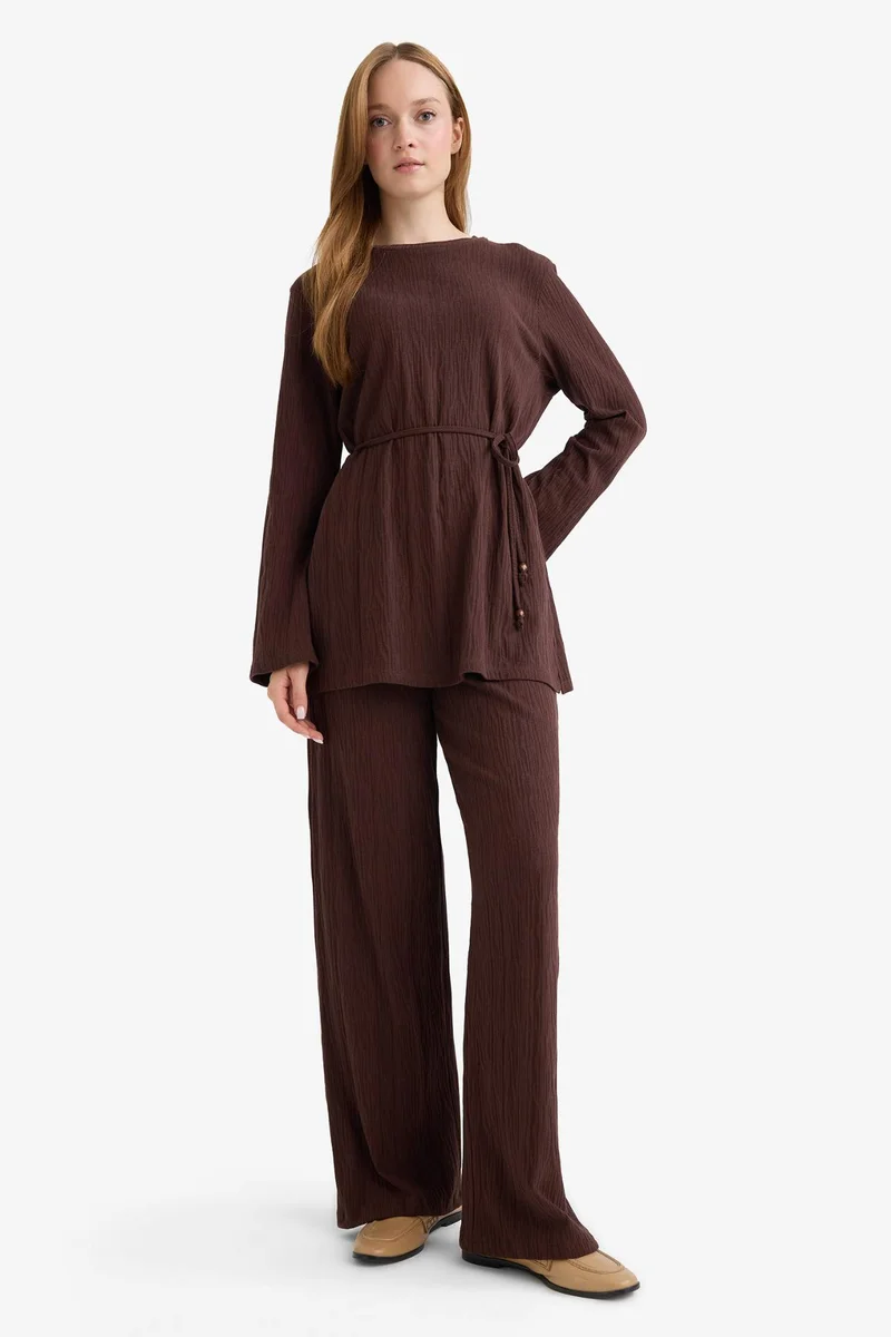 ديفاكتو Wide Leg Trousers