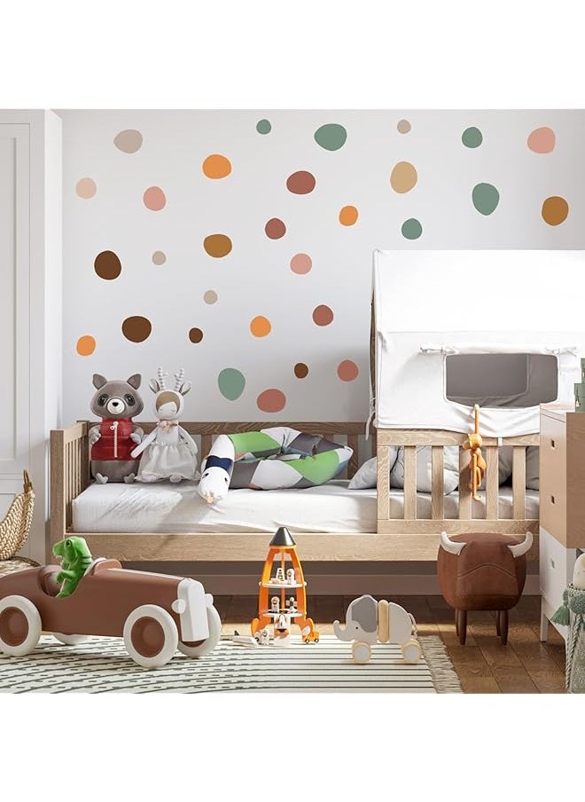 erorex Irregular Polka Dots Wall Stickers Playroom Wall Decals Kids Wall Decal Nursery Wall Decals Wall Deco Dot  - Image 3
