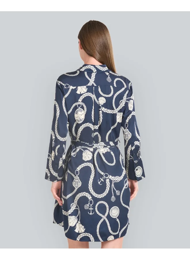 GANT Sailing Print Shirt Dress