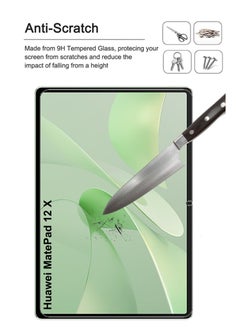 Waldic Huawei MatePad 12 X Premium Tempered Glass Screen Protector for Huawei MatePad 12 X  - Image 2