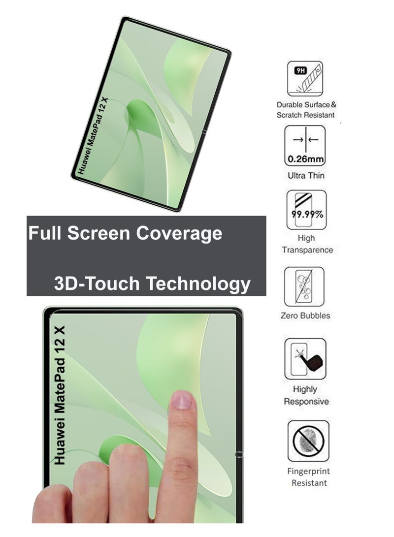 Huawei MatePad 12 X Premium Tempered Glass Screen Protector for Huawei MatePad 12 X - Image 3