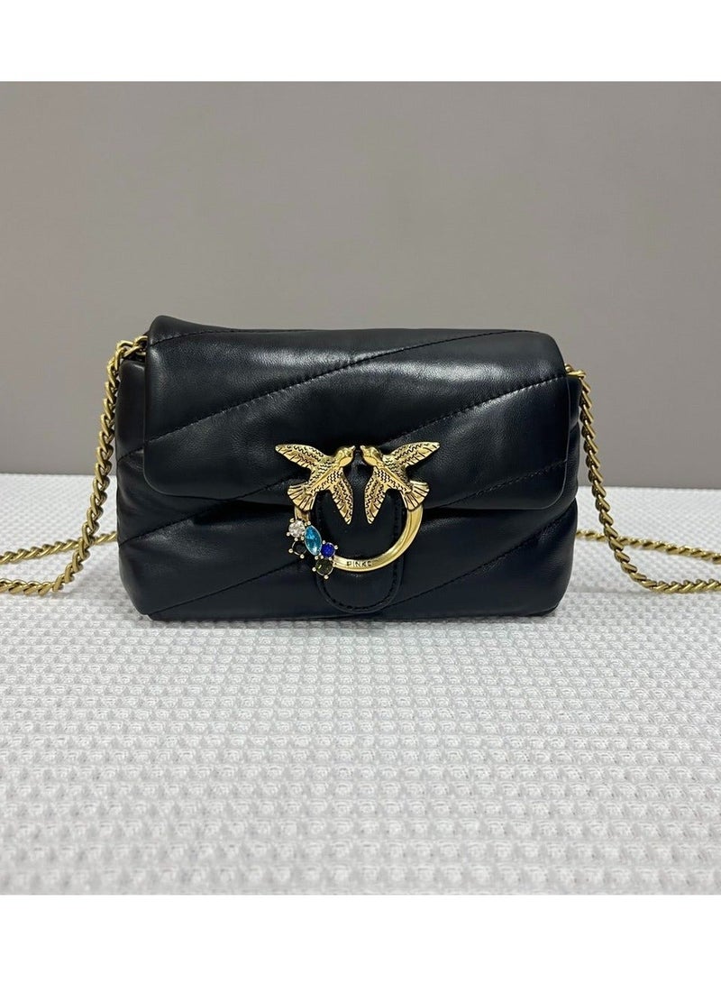 Pinko Chain Crossbody Shoulder Bag 18*11*5cm - Image 1