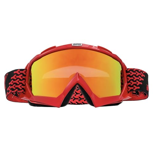 BATFOX نظارات BATFOX الثلجية للرجال والنساء والأطفال، مضادة للضباب، نظارات تزلج فوق النظارات، حماية 100% من الأشعة فوق البنفسجية للتزلج على الثلج والتزلج - Image 1