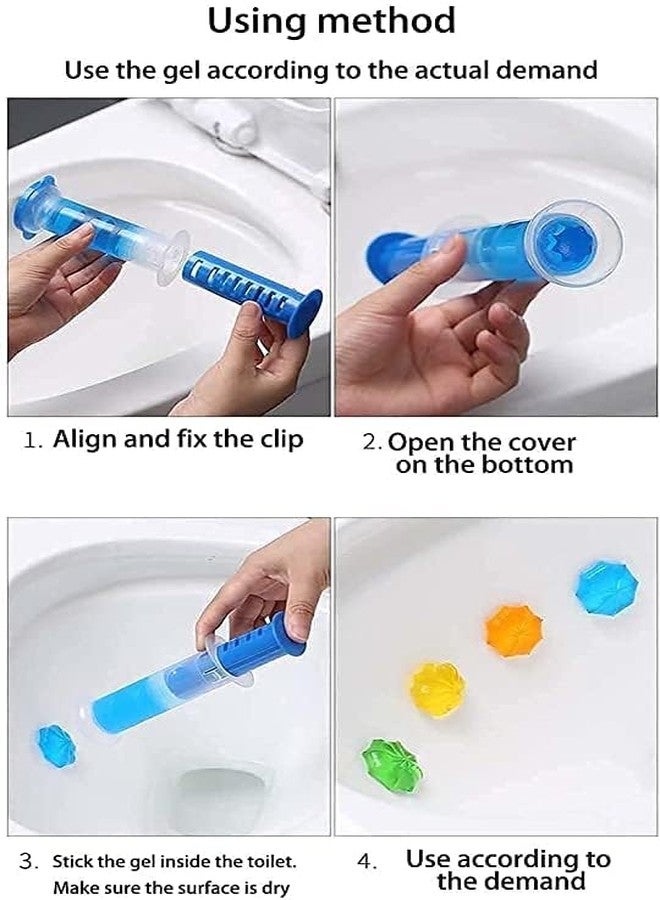 SKDBPM Toilet Freshener and Cleaner Flower Gel remove bad smell Toilet Cleaning Gel 1 pcs - Image 5