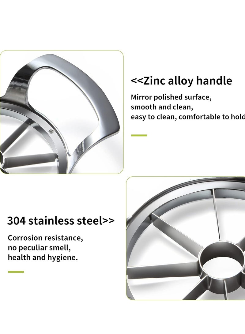 8-Slice Apple Slicer, Stainless Steel Apple Corer, Sturdy Apple Slicer and Corer