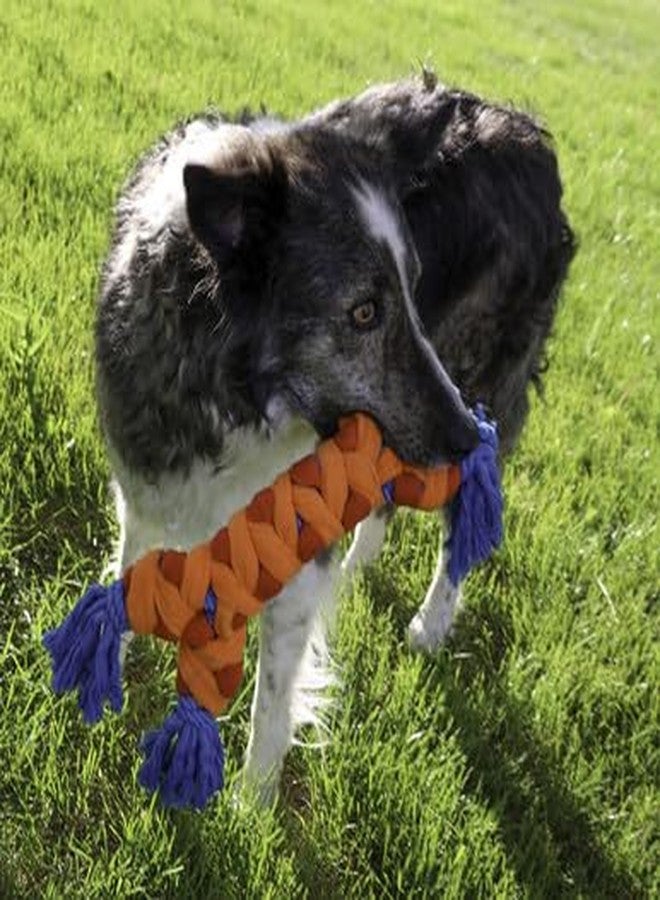 كونج لعبة شد الحبل من كونغ للكلاب - لعبة متينة من الصوف المنسوج للرج والجلب والشد (عظمة) - Image 5