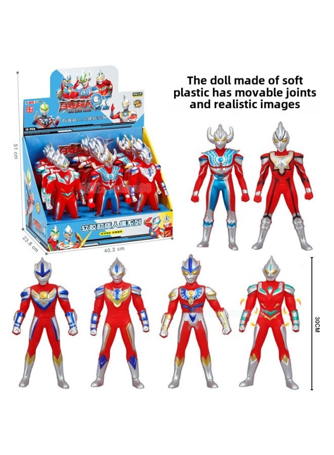 Board Robot Model Toys Play House Near Campus Shopping Mall Supermarket Night Market Canteen Toys-Color:53914 12 1 Box (1 Price)  2020-1027 - Image 1