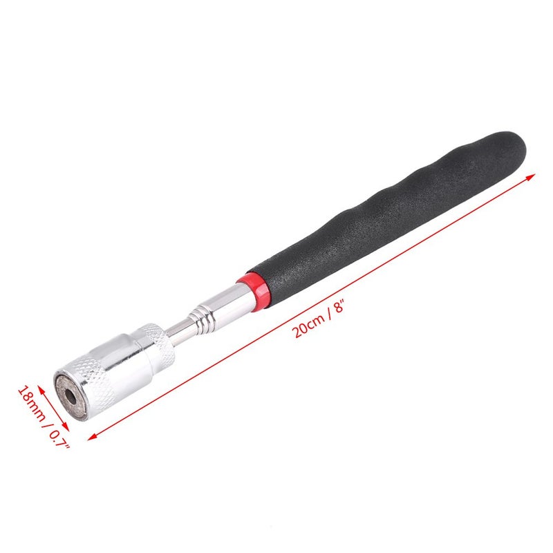 Keenso Screws Magnetic Telescopic Flexible Magnetic Pickup Tool Release Extendable Screws and Nuts Magnetic Pickup Tool - Image 4