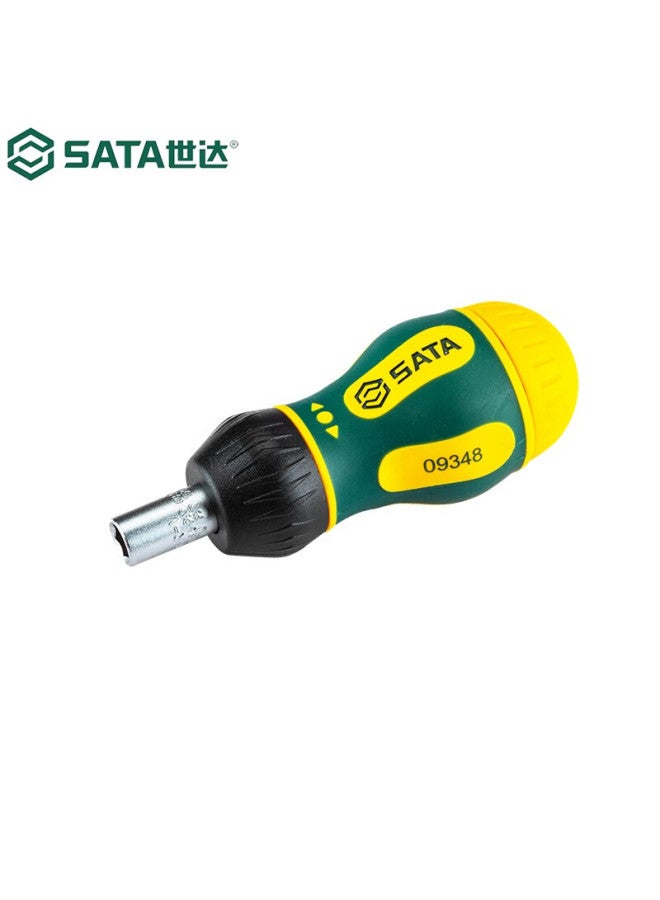 Sata Ultra-short Ratchet Screwdriver Set Tool, 6pcs, 09348