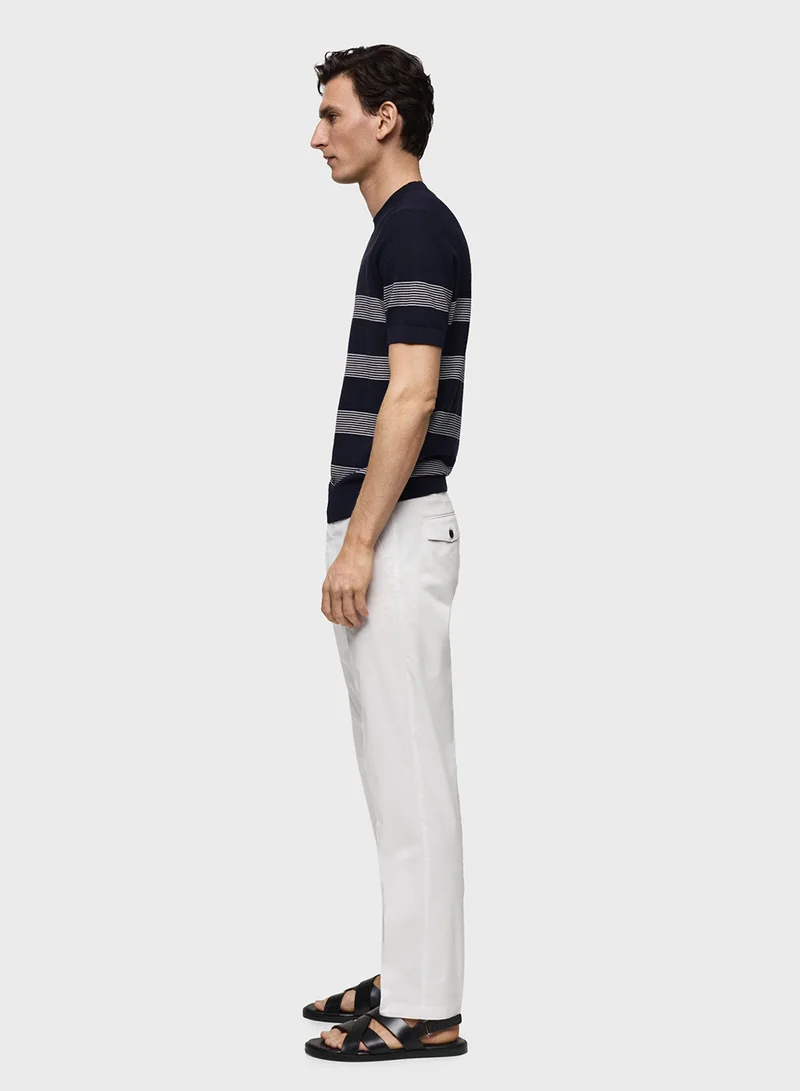 Mango Man  Mayol Straight Fit Pants for Men | Best Price UAE