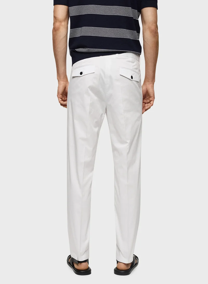 Mango Man Mayol Straight Fit Pants