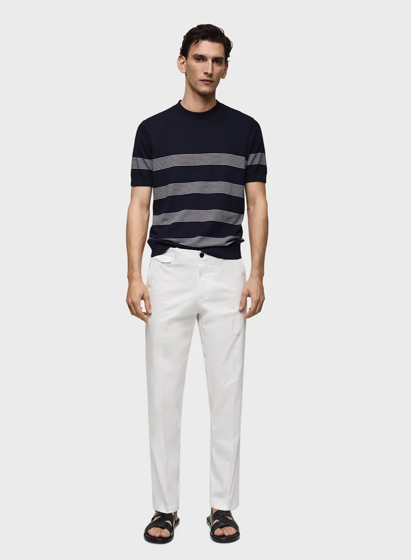 Mango Man  Mayol Straight Fit Pants for Men | Best Price UAE