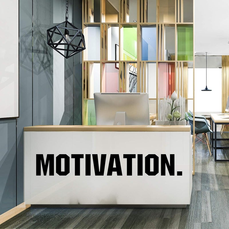 Tenare 4 Pieces Motivational Gym Wall Decals - Image 2
