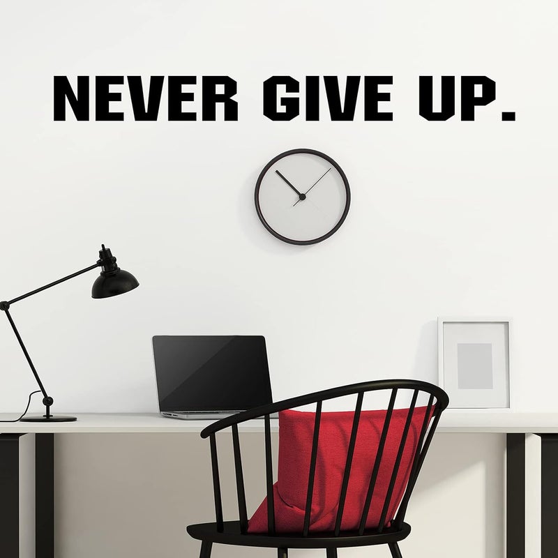 Tenare 4 Pieces Motivational Gym Wall Decals - Image 4
