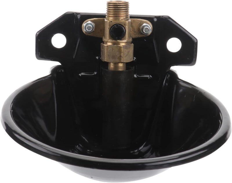 Automatic Drinking Water Bowl for Sheep and Livestock Iron Plate and Copper Valve Feeder for Farms and Outdoor Use - Image 1