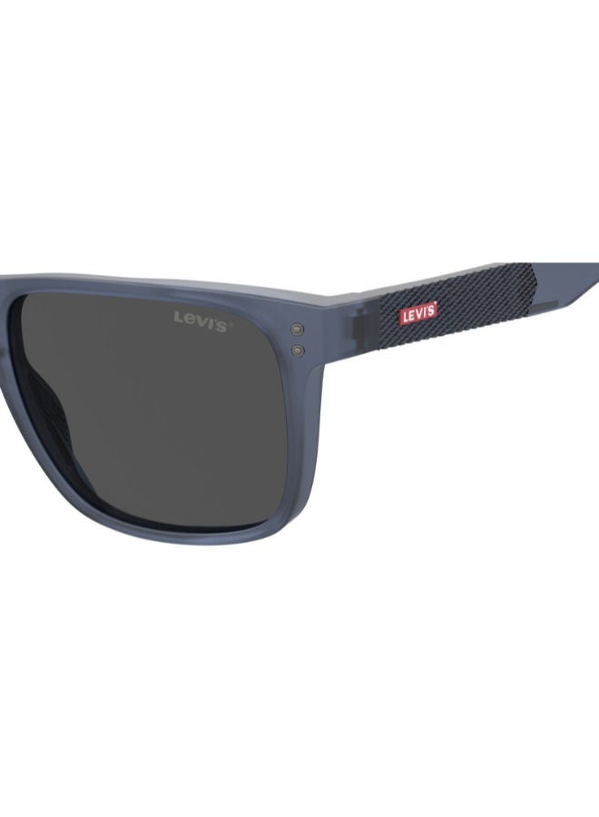 Levi's Full Rim Square Sunglasses 5058/S,FLL/IR,56 - Image 3
