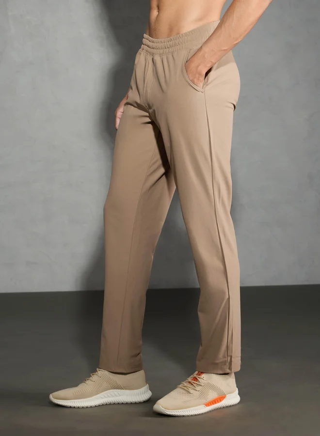 تكنوسبورت Technosport Solid 4-Way Stretch Track Pants