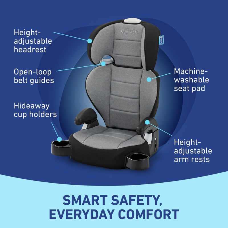 Graco TurboBooster 2.0 Highback Booster Car Seat, Declan - Image 4