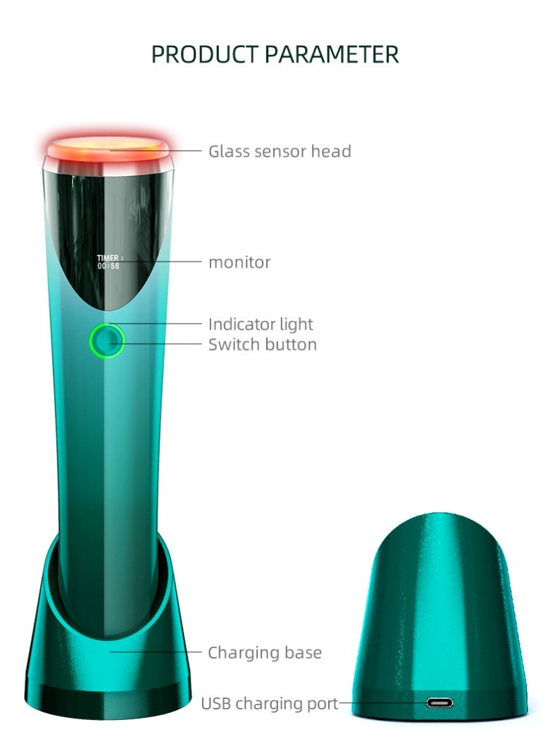 Glass Prob Infrared Red light face therapy Device - Image 5