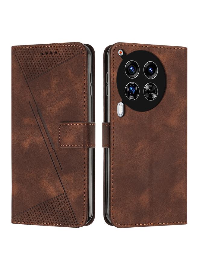 إيروريكس جراب لهاتف Tecno Camon 30 4G / 5G Dream Triangle جراب جلدي للهاتف مع حبل - Image 1