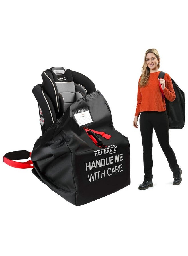 Reperkid Durable Car Seat Travel Bag For Airplane Heavy Duty Large Travel Backpack Universal Fit And Water Resistant Gate Check Bag With Padded Adjustable Carry Straps - Image 2