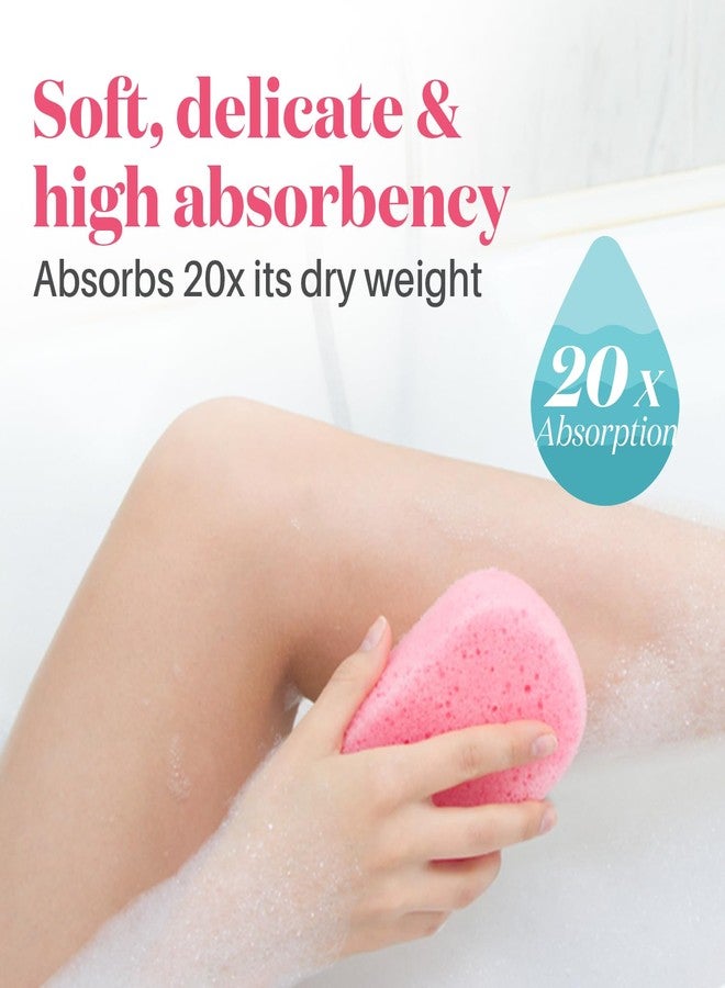 Calypso™ Relaxing Moment PO'2 100% Natural Cellulose Bathing Sponge Hypoallergenic & dermatologically Tested sea sponge - Image 3