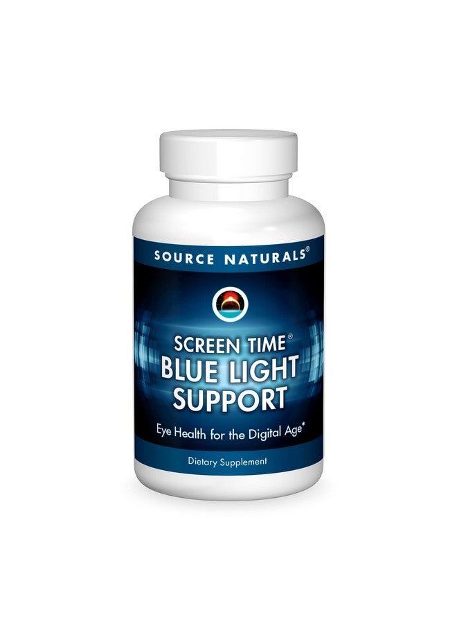 Source Naturals Screen Time Blue Light Support, Eye Health for The Digital Age* - 30 Vegetarian Capsules - Image 4