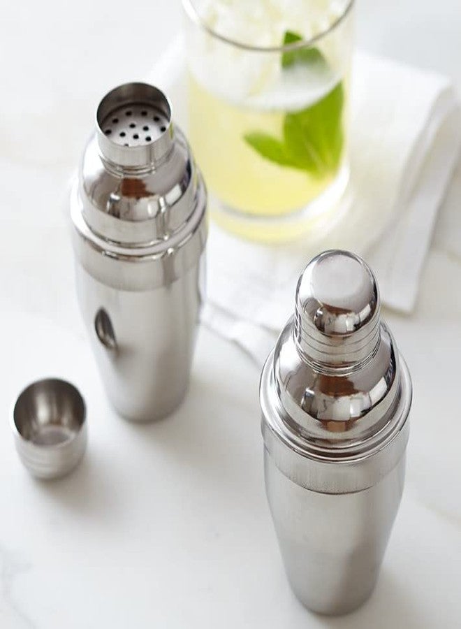 Devanjana™ Cocktail Mocktail Mojito Margarita Shaker 500 ml with 30 60 ml Peg Measure Bar Set 2 Pieces - Image 2