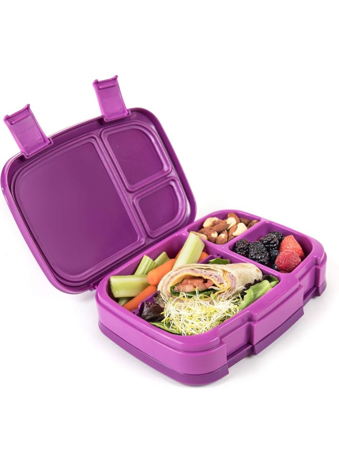 Bentgo Fresh 3 Compartment Lunch Box Purple  - Image 5